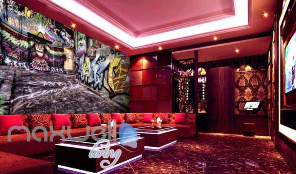 Add Urban Edge with Graffiti Wall Decals