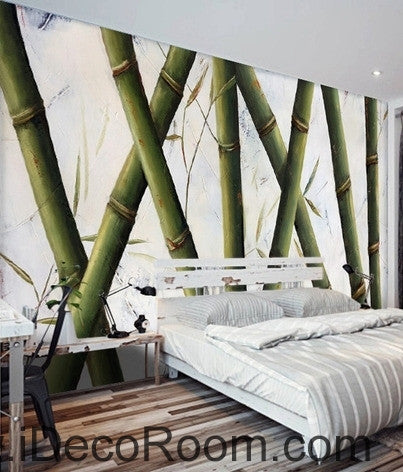 Debona Bamboo Jungle Green Wallpaper - Sale from wallpapershop.co.uk UK