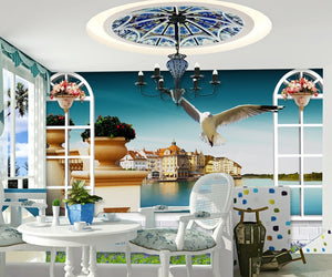 Mediterranean style 3D Wallpaper IDCWP-DZ-000001