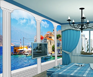 Mediterranean style Wallpaper IDCWP-DZ-000010