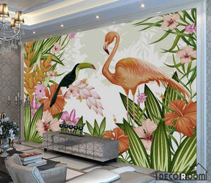 Vintage tone Southeast Asian style wallpaper wall murals IDCWP-HL-000014