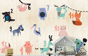 Nordic Cartoon Animal 12 Digital Theme wallpaper wall murals IDCWP-HL-000179