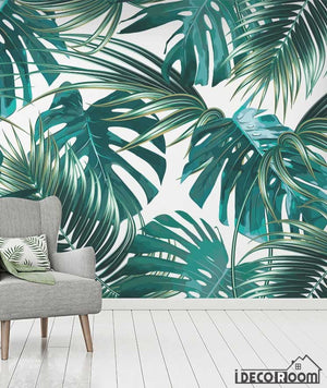 Tropical plant rainforest wallpaper wall murals IDCWP-HL-000624