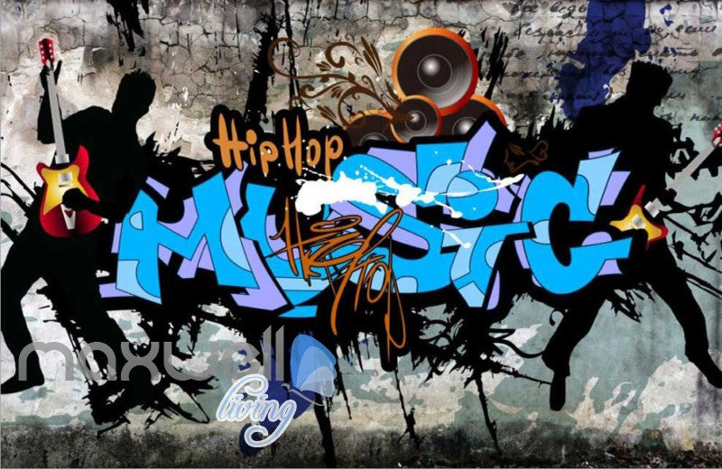Wall Art Print, Colorful Hip Hop Dance