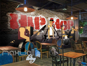 Animated Band Hiphop Wall Cartoon Art Wall Murals Wallpaper Decals Prints Decor IDCWP-JB-000062