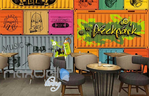 Graffiti Art Container Collection Art Wall Murals Wallpaper Decals Prints Decor IDCWP-JB-000112