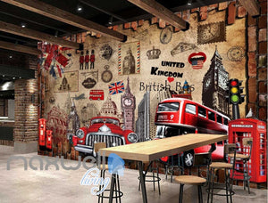 London England United Kingdom Display Red Art Wall Murals Wallpaper Decals Prints Decor IDCWP-JB-000119