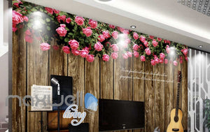 Music Stage Flowers Instruments Art Wall Murals Wallpaper Decals Prints Decor IDCWP-JB-000122