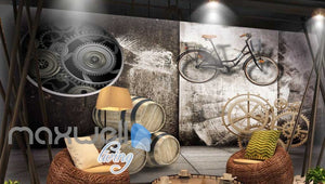 Barrel Bike Display Collection Art Wall Murals Wallpaper Decals Prints Decor IDCWP-JB-000161