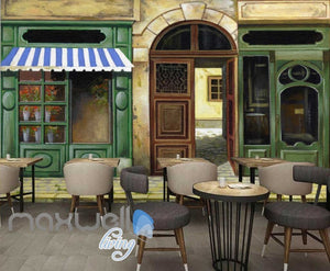 Oil Painting Caf?Alley Art Art Wall Murals Wallpaper Decals Prints Decor IDCWP-JB-000170