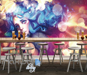 Graphic Art Work Graphic Art Illustration Of Woman Art Wall Murals Wallpaper Decals Prints Decor IDCWP-JB-000360