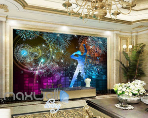 Dancer music fireworks singer Art Wall Murals Wallpaper Decals Prints D¨¦cor IDCWP-JB-000416