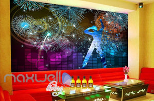 Dancer music fireworks singer Art Wall Murals Wallpaper Decals Prints D¨¦cor IDCWP-JB-000416