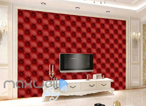 3d wallpaper red leather wall Art Wall Murals Wallpaper Decals Prints Decor IDCWP-JB-000592