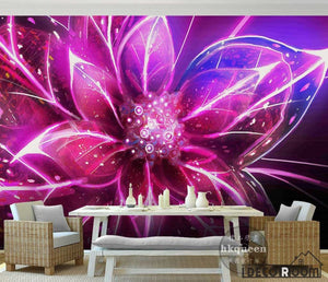 Graphic Design Colorful Flower Poster Living Room Art Wall Murals Wallpaper Decals Prints Decor IDCWP-JB-001136