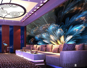 Graphic Design Flower Ktv Club Art Wall Murals Wallpaper Decals Prints Decor IDCWP-JB-001259