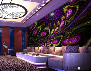 Graphic Design Colorful Pattern Background Ktv Club Art Wall Murals Wallpaper Decals Prints Decor IDCWP-JB-001260