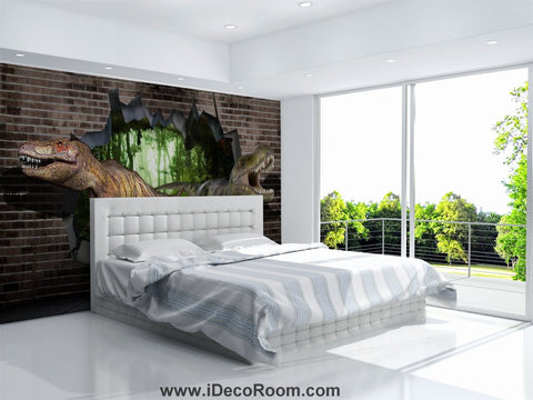 Image of Dinosaur Wallpaper Large Wall Murals for Bedroom Wall Art IDCWP-KL-000140